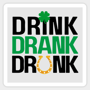 Drink Drank Drunk 1 Sticker